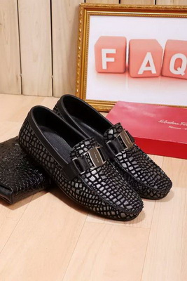 Salvatore Ferragamo Business Casual Men Shoes--116